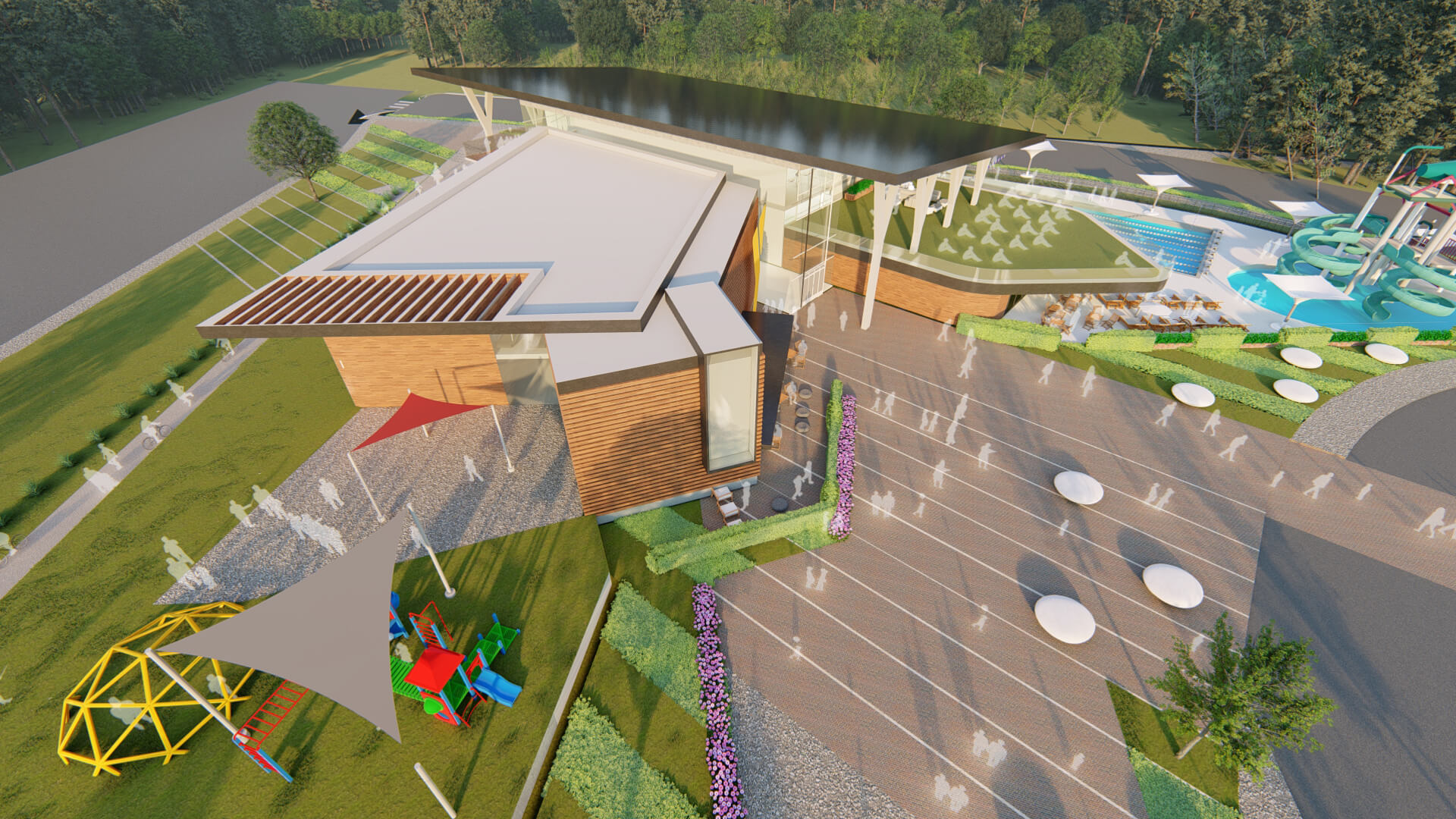 Packing District YMCA Facility Rendering