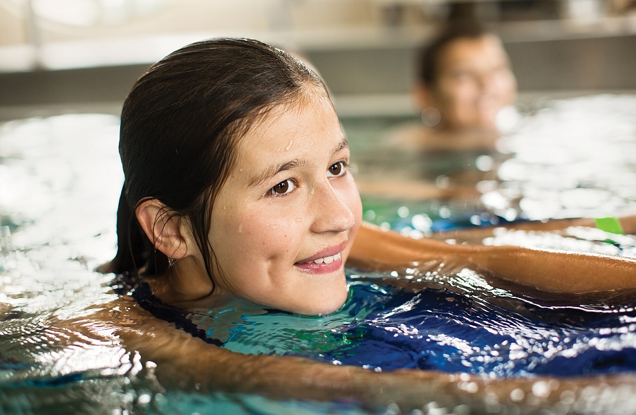 Child in a Swimming Pool