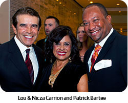 Lou & Nicza Carrion and Patrick Bartee