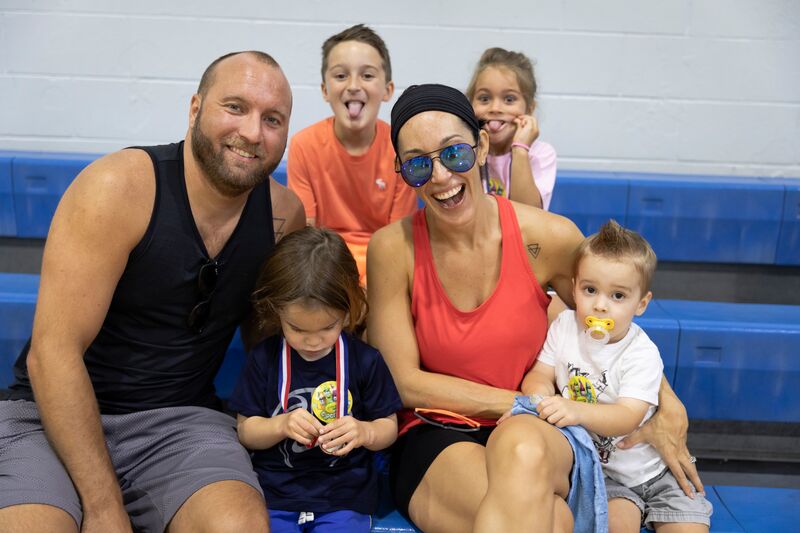Family at Healthy Kids Day