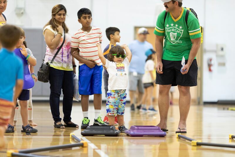 Kids in Gymnasium