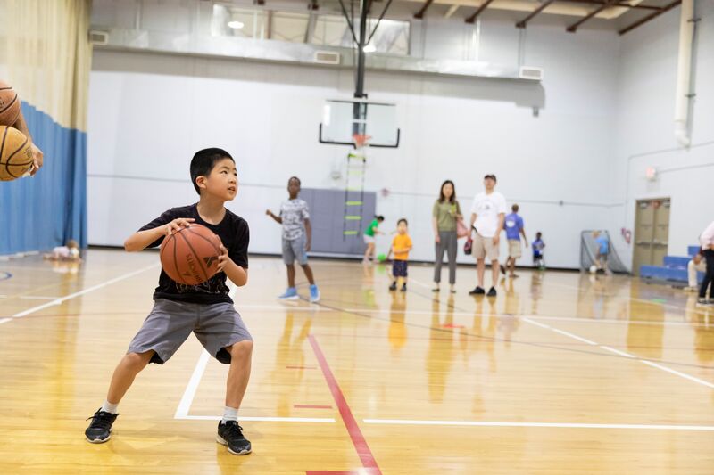 Child in Gymnasium