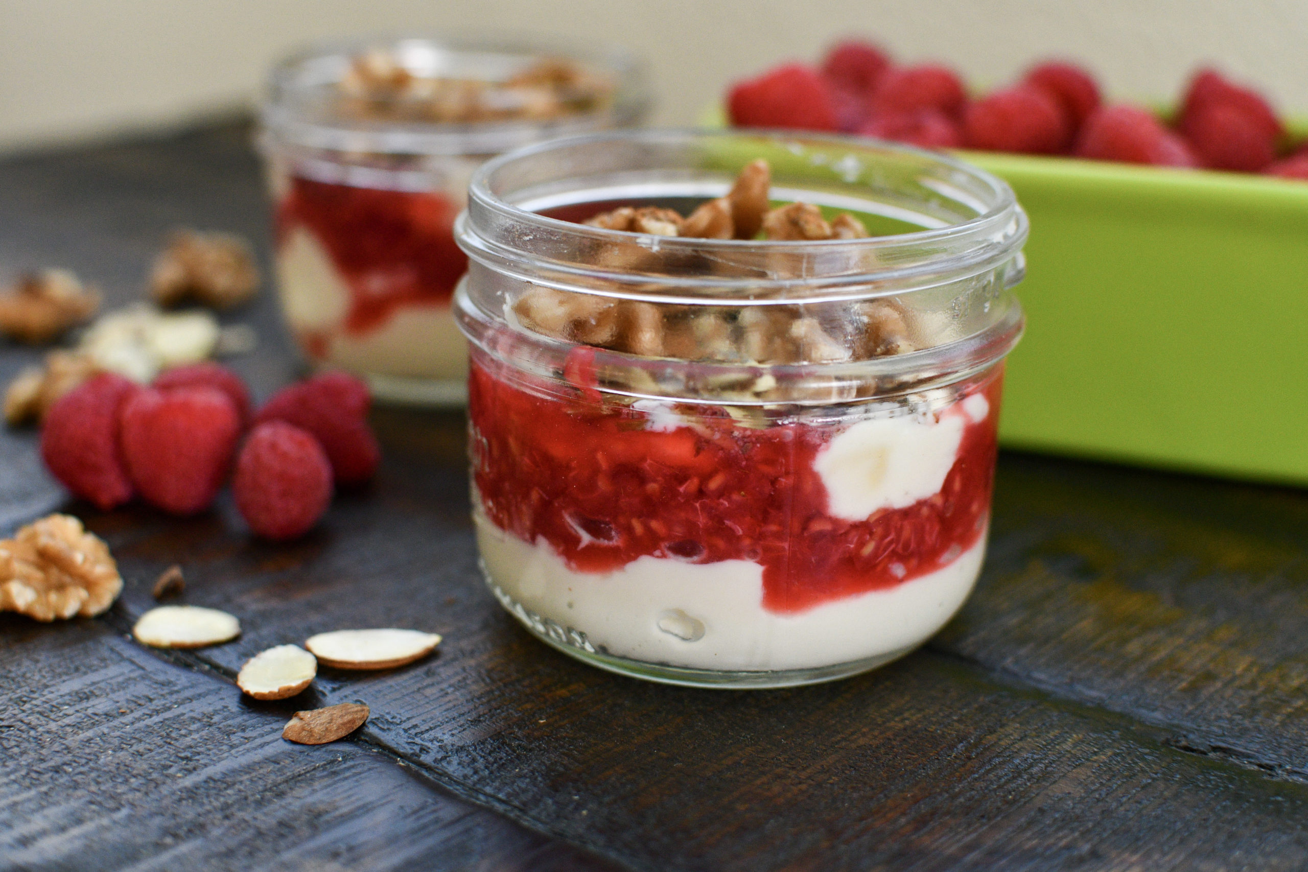 Yogurt Parfait with Berry Jam
