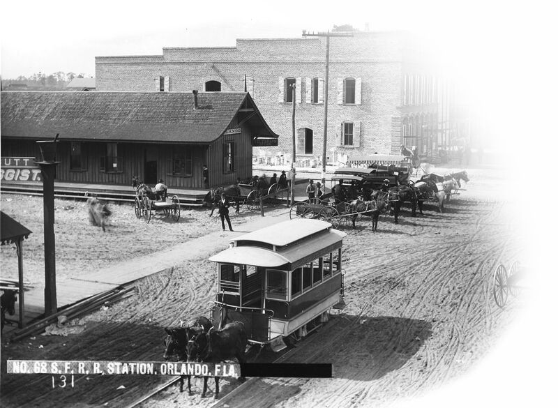 Streetcar at the Depot