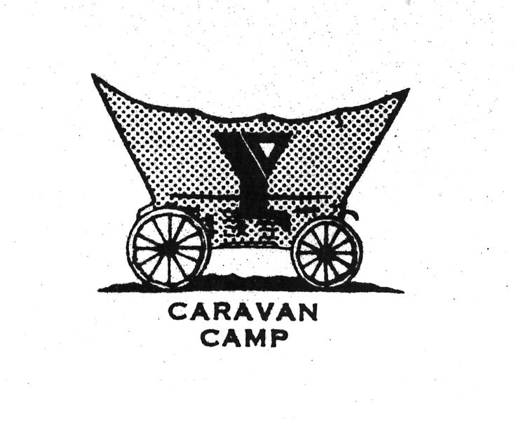 Vintage Caravan Camp Logo