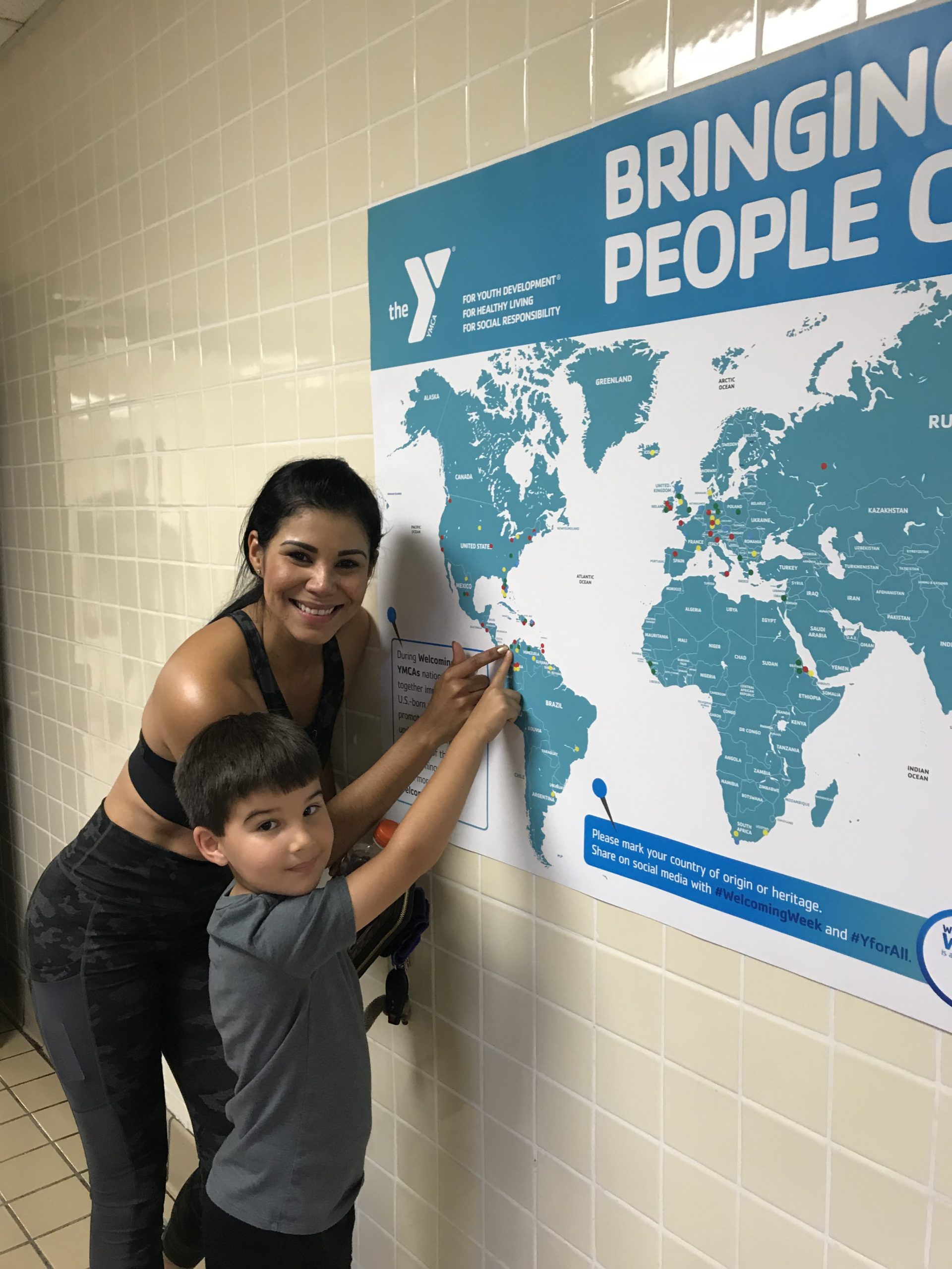 Parent and Child at YMCA