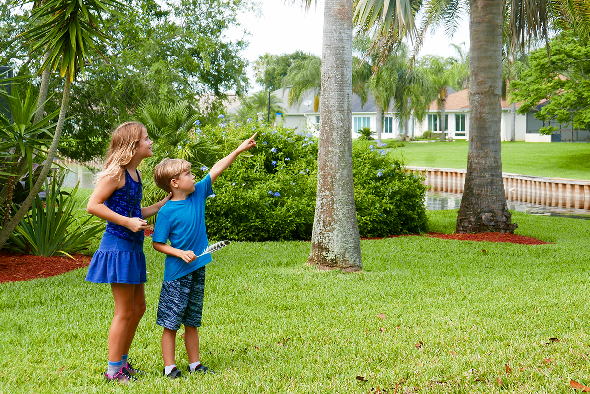 Kids Playing Outside