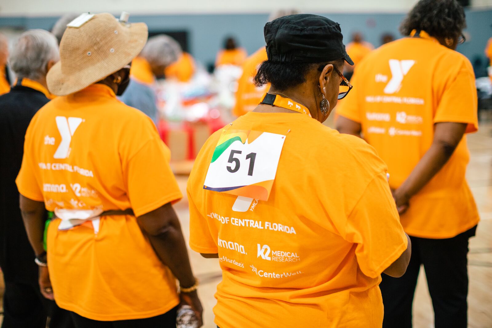 Image of walkers at Wayne Densch YMCA during Celebration of Prayer