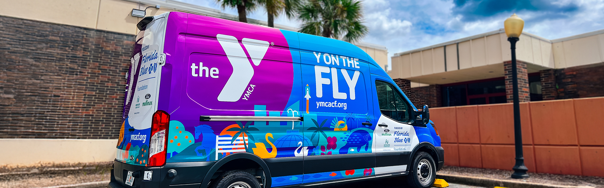 YMCA's Y on the Fly mobile community outreach van